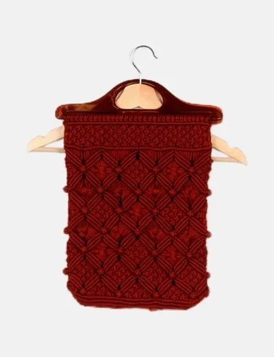 NoName Bolso de punto rojo