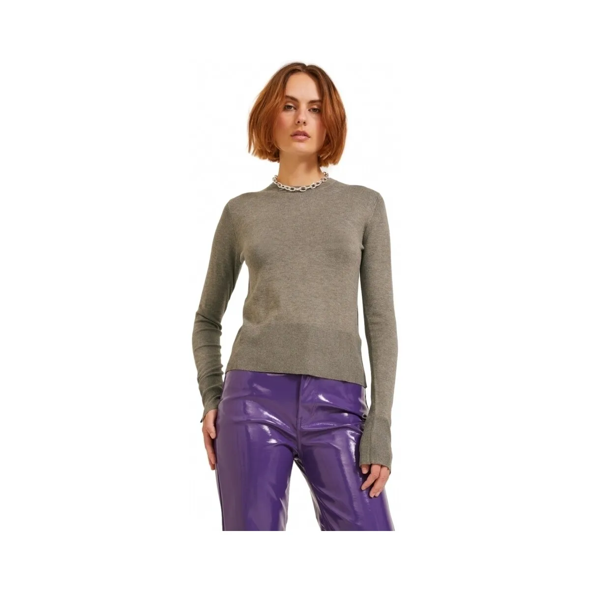 NOOS KNIT LARA L/S  BRINDLE