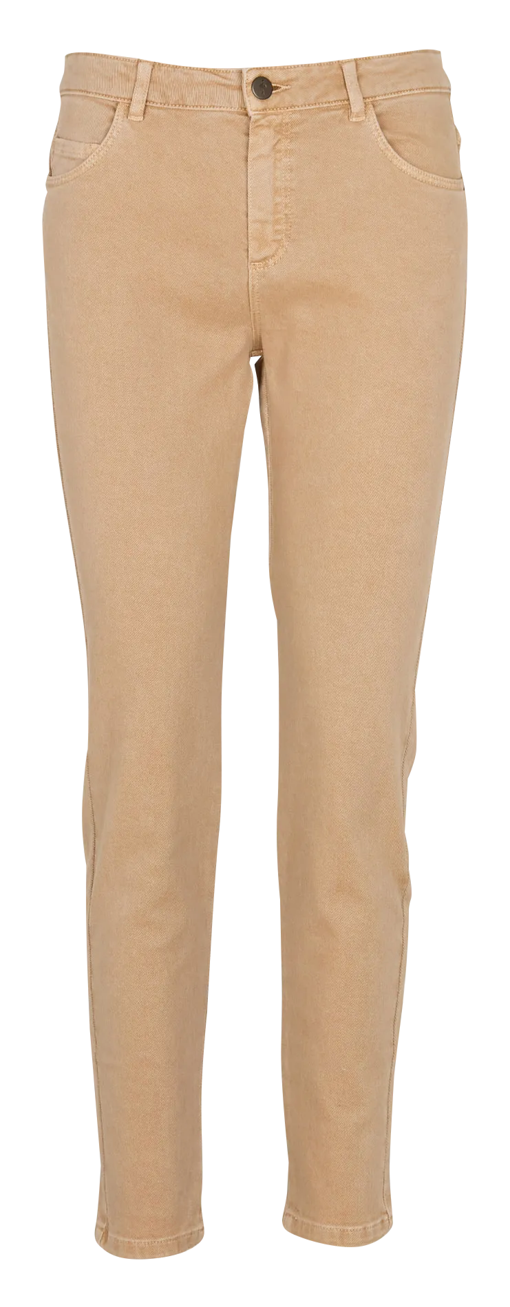ONE STEP LE MONICA  PANTALóN SLIM DE ALGODóN MEZCLADO EN MARRON