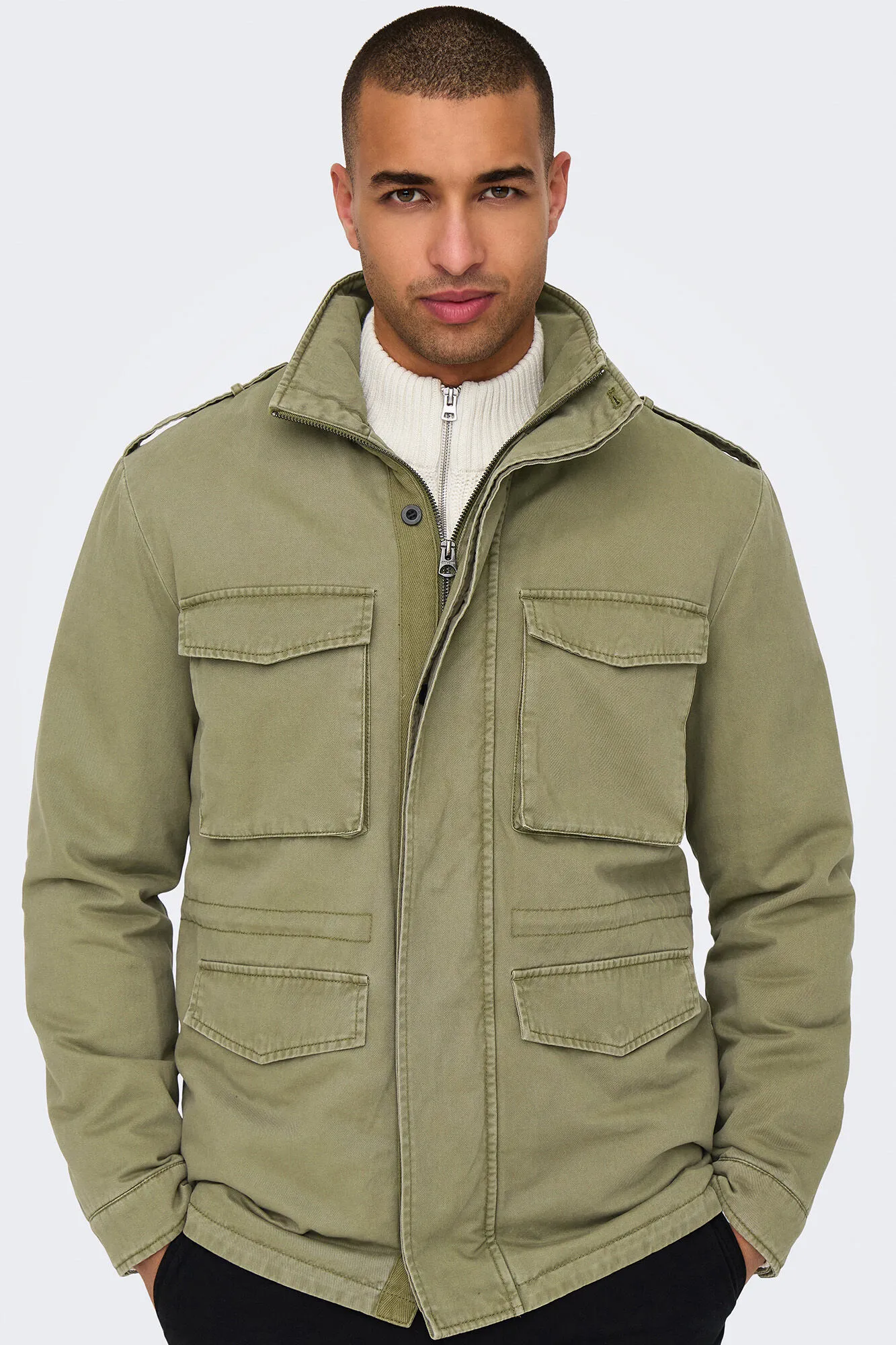Only & Sons Chaqueta sahariana de hombre