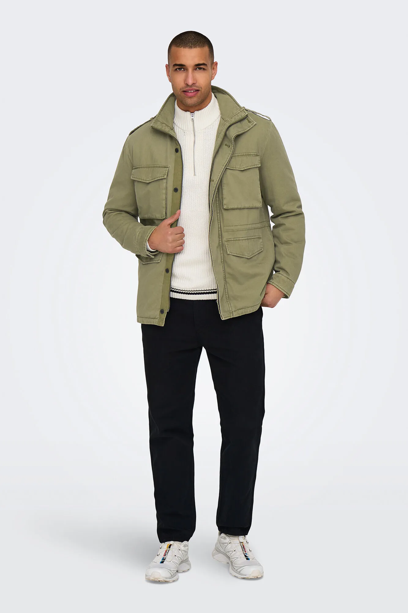 Only & Sons Chaqueta sahariana de hombre