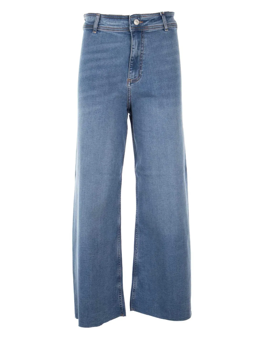 ONLY  PANTALóN AZUL DENIM ONLSERNA CROP 15322777 MUJER