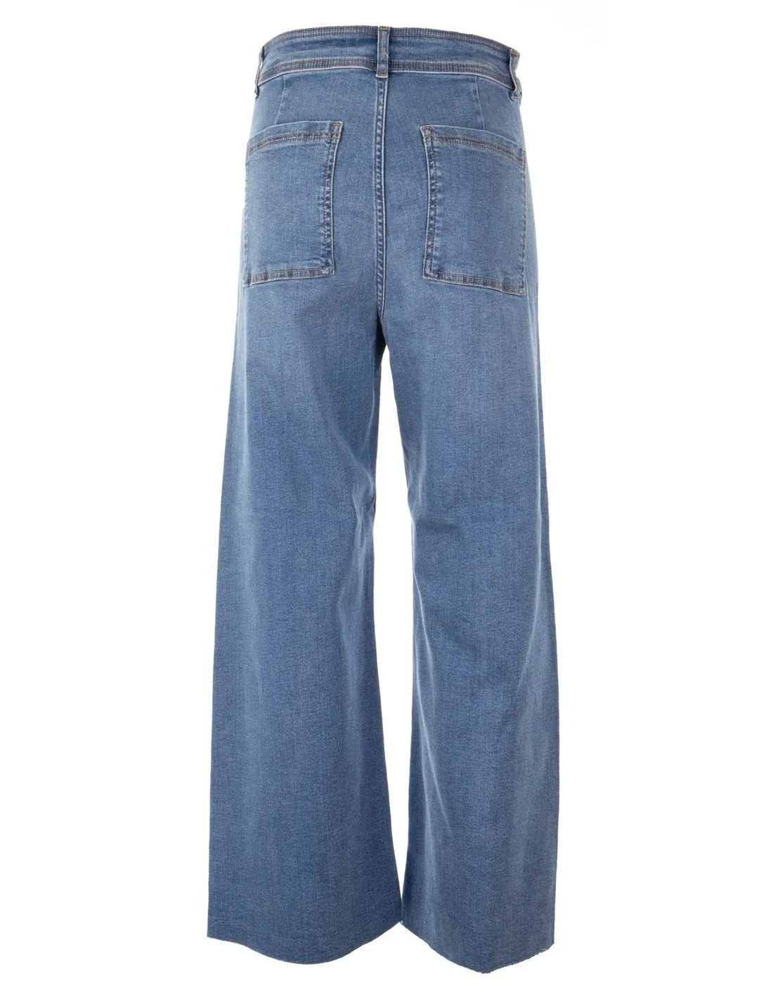 ONLY  PANTALóN AZUL DENIM ONLSERNA CROP 15322777 MUJER