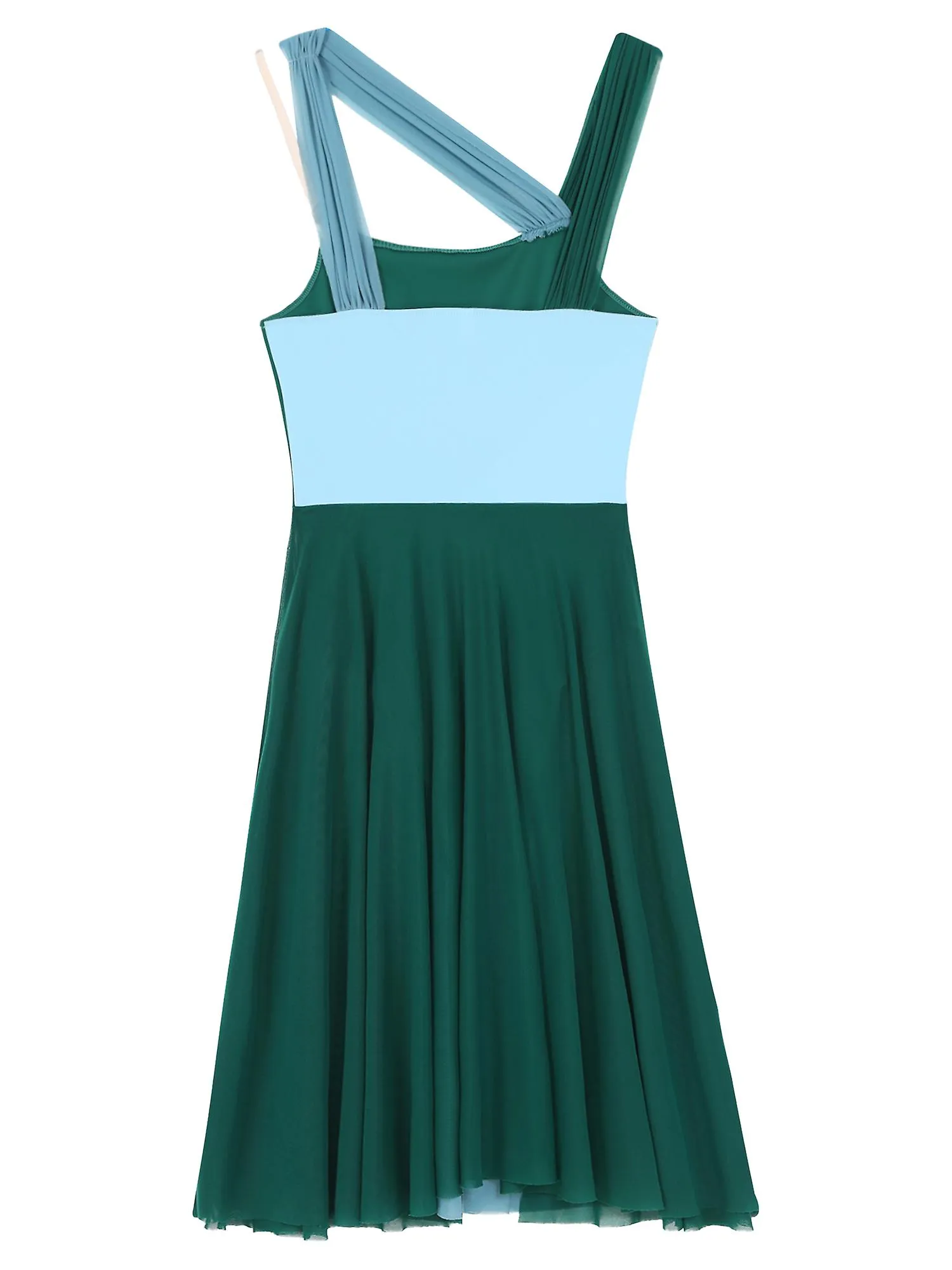 Otwoo Mujeres Ballet Femenino Leotardo Vestido Sin Mangas Bailarina Profesional Tutu Vestido Lírico Moderno Danza Contemporánea 