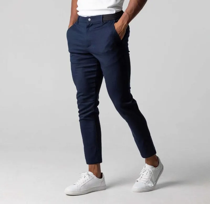 Pantalones de fitness para hombres Leggings de deportes al aire libre Fashion Casual elástico algado y elástico pantalones apret