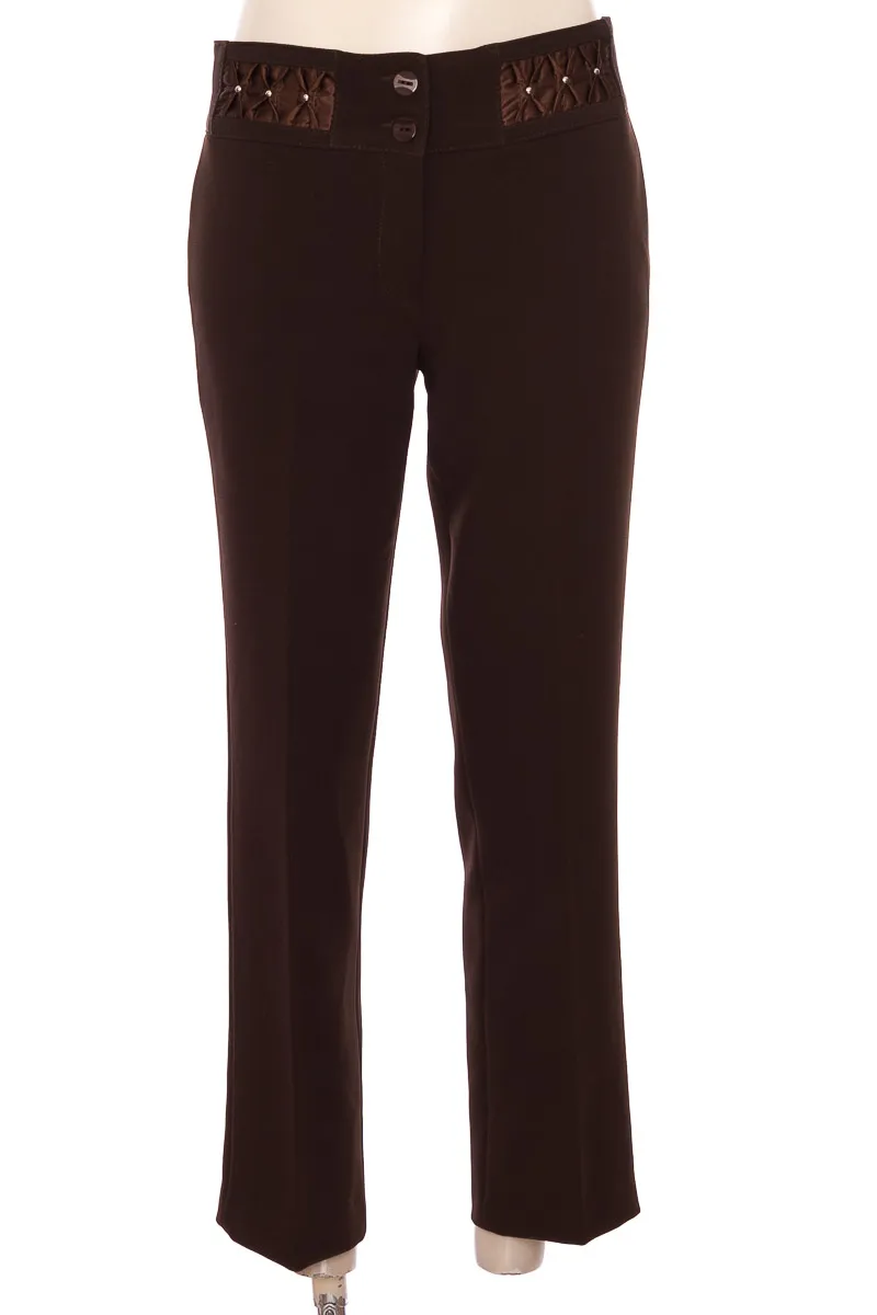 PANTALóN COLOR CAFé  ARTE MODA