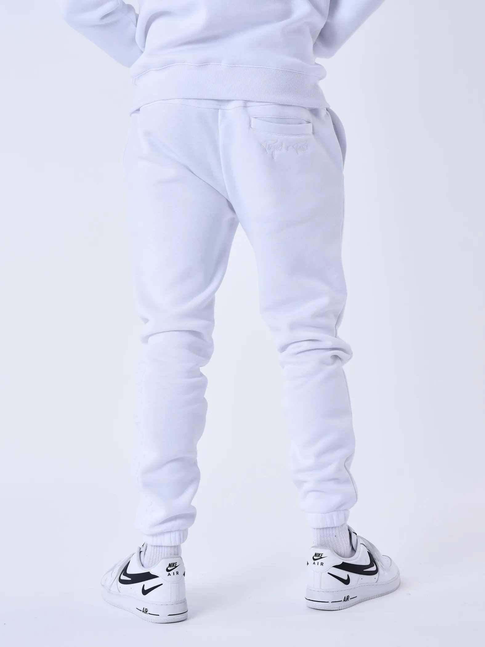Pantalón de jogging con inserción bimaterial