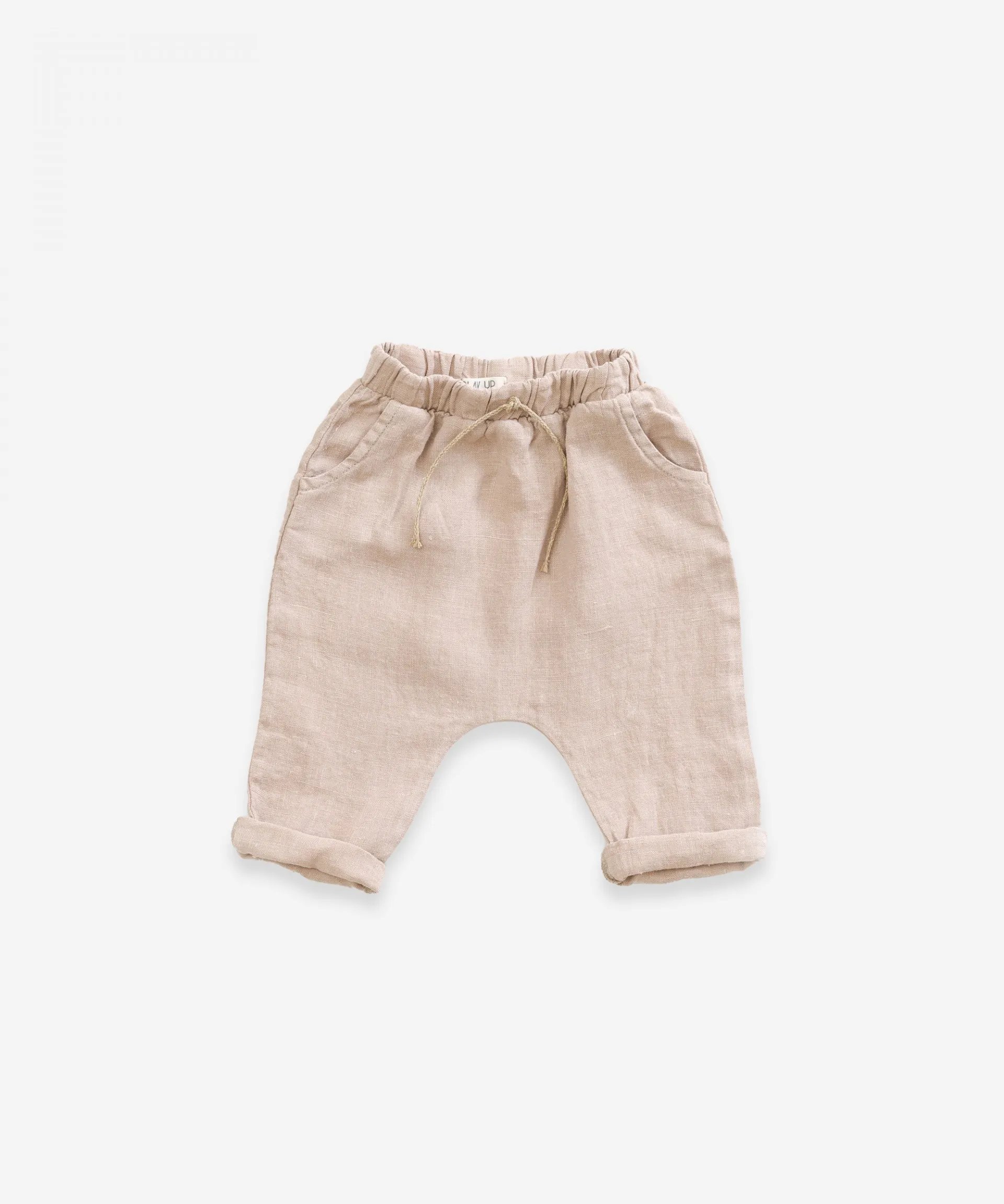 Pantalón de lino con cordón | Weaving