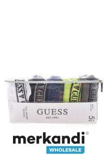 Paquete de 5 bóxers para hombre GUESS: precios competitivos al por mayor y colección reciente