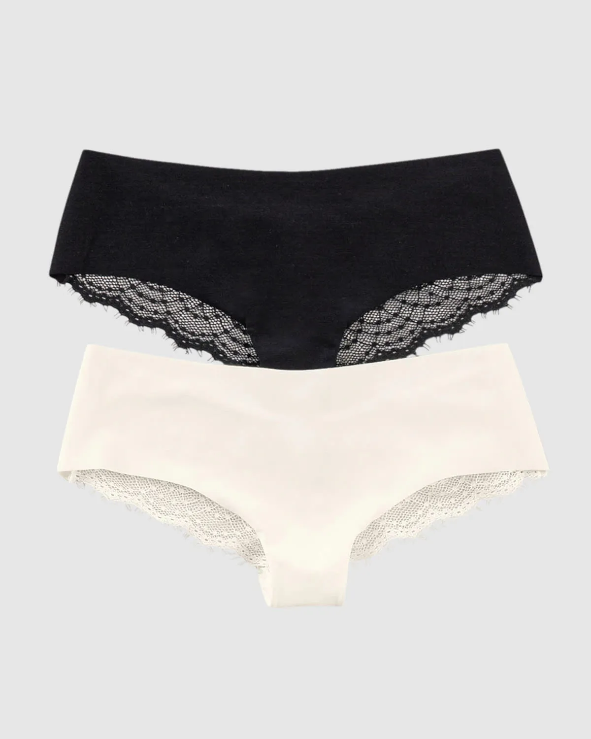 Paquetes x 2 panties cacheteros con encaje