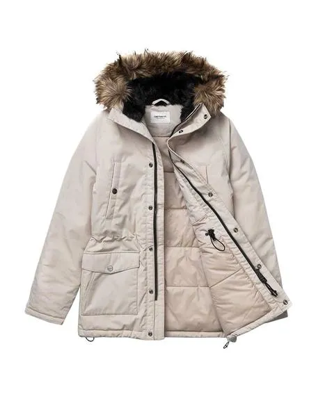 parka carhartt trapper beige para mujer