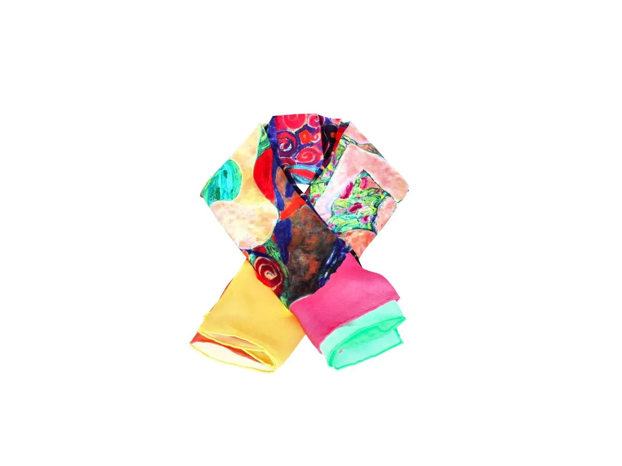 PaÑuelo Estampado Multicolor Mujeres