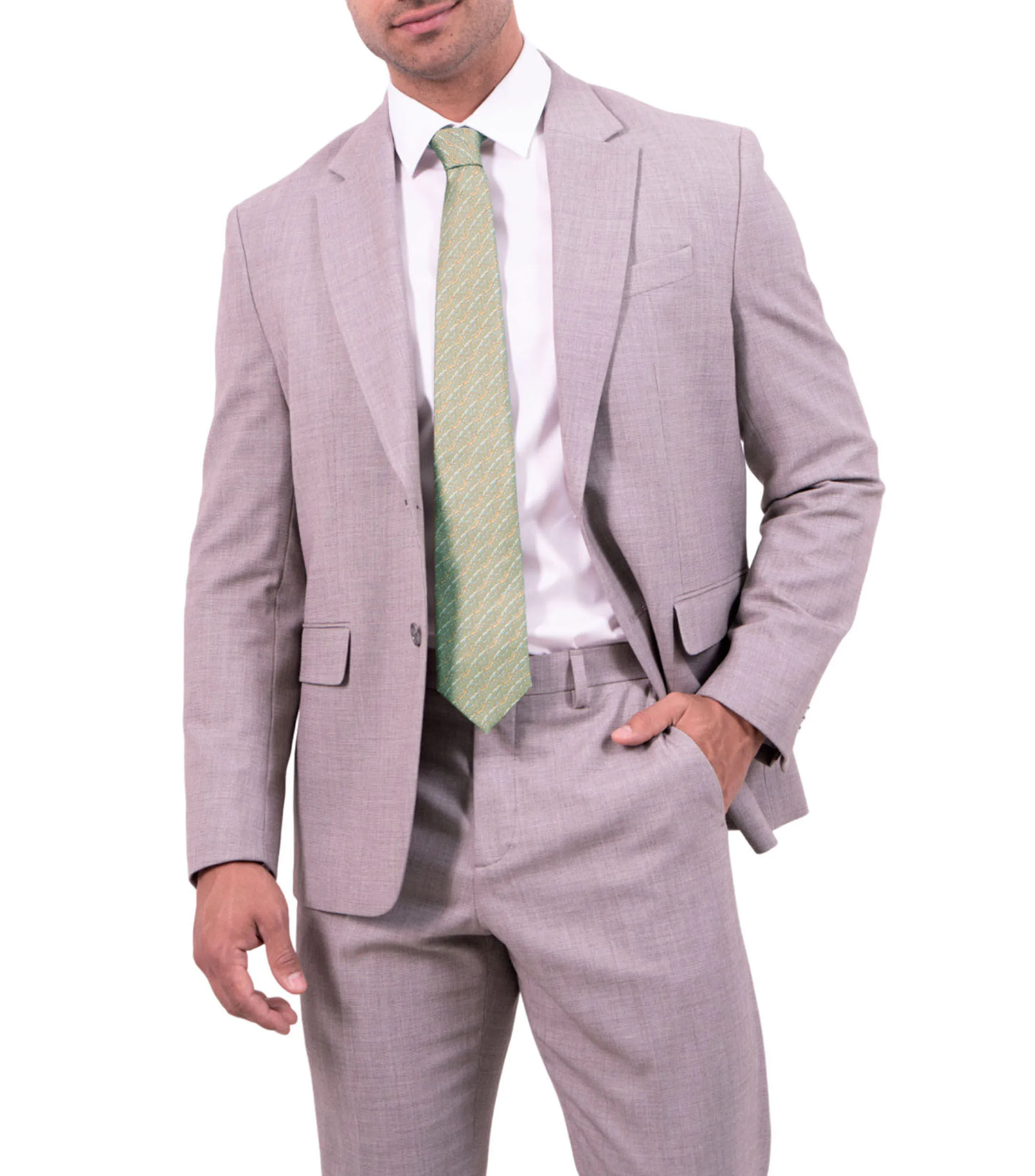 Pineda Covalin Corbata ancha en seda verde olivo estampada Quetzalcóatl