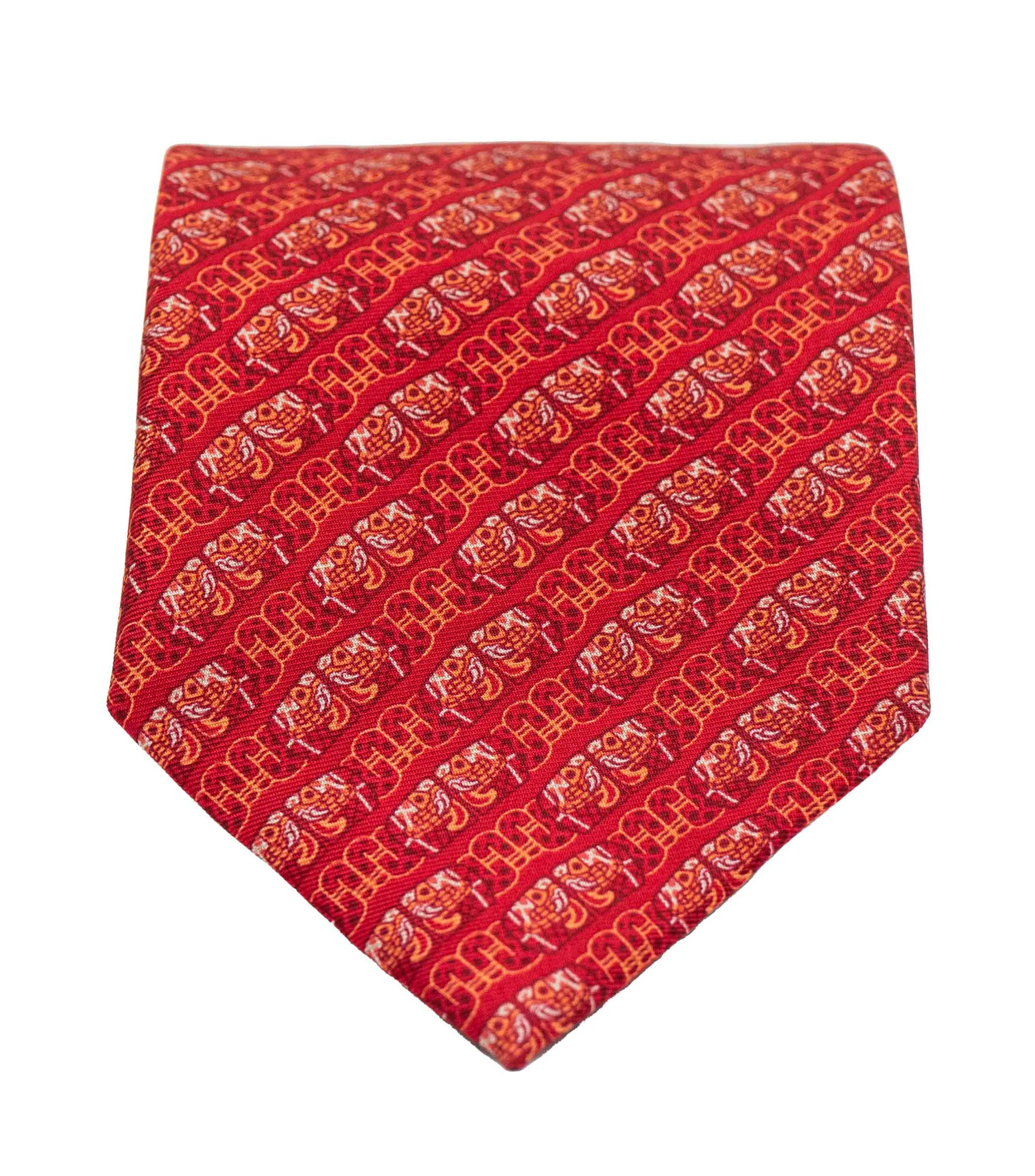 Pineda Covalin Corbata Ancha Rojo Coatlicue