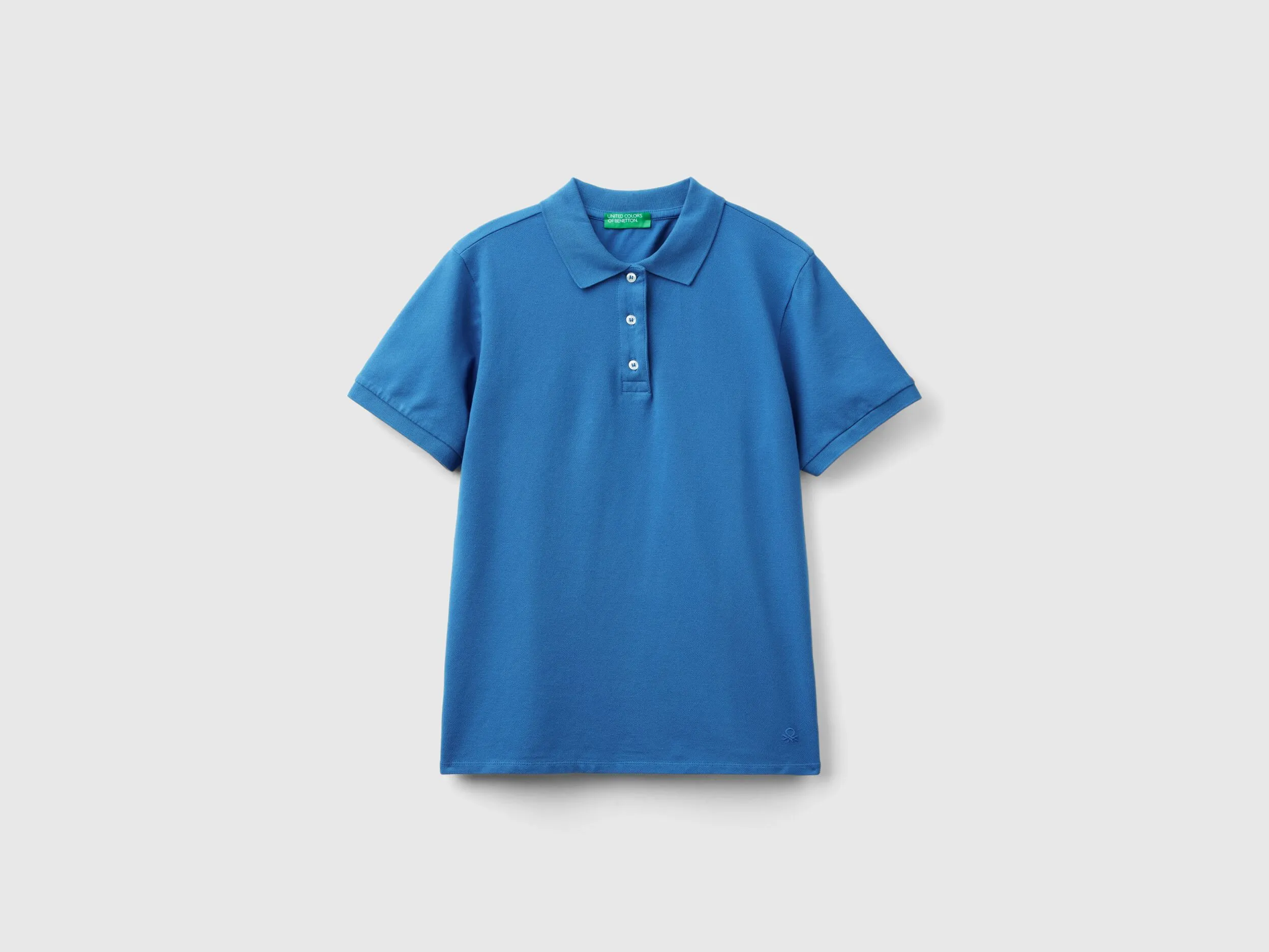 Polo de algodón orgánico elástico