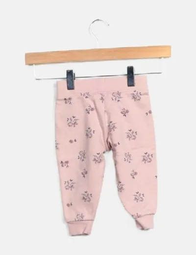 Primark Pantalón rosa estampado