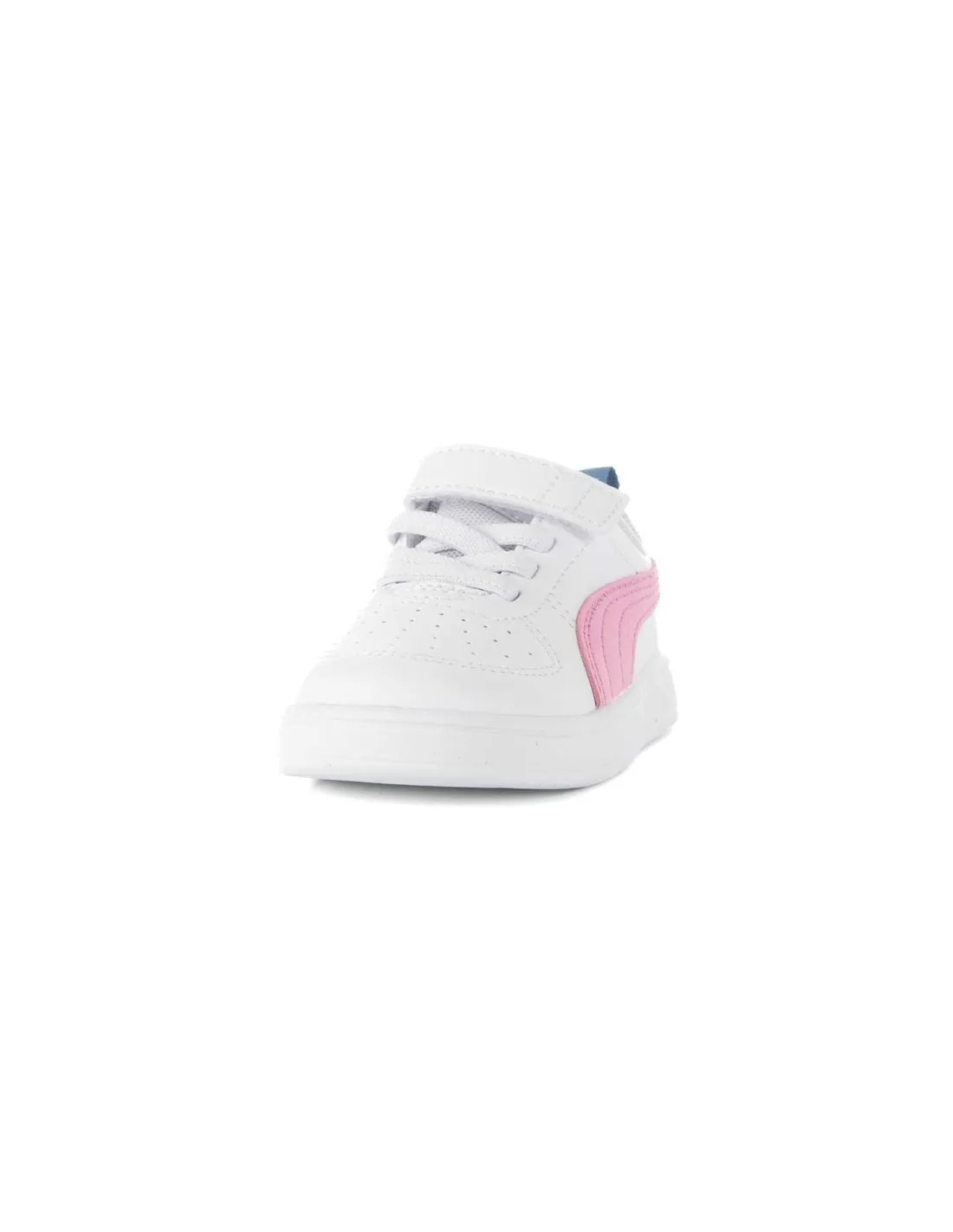 PUMA  ZAPATILLAS BLANCO Y ROSA RICKIE AC+ INF 384314 28 BEBé
