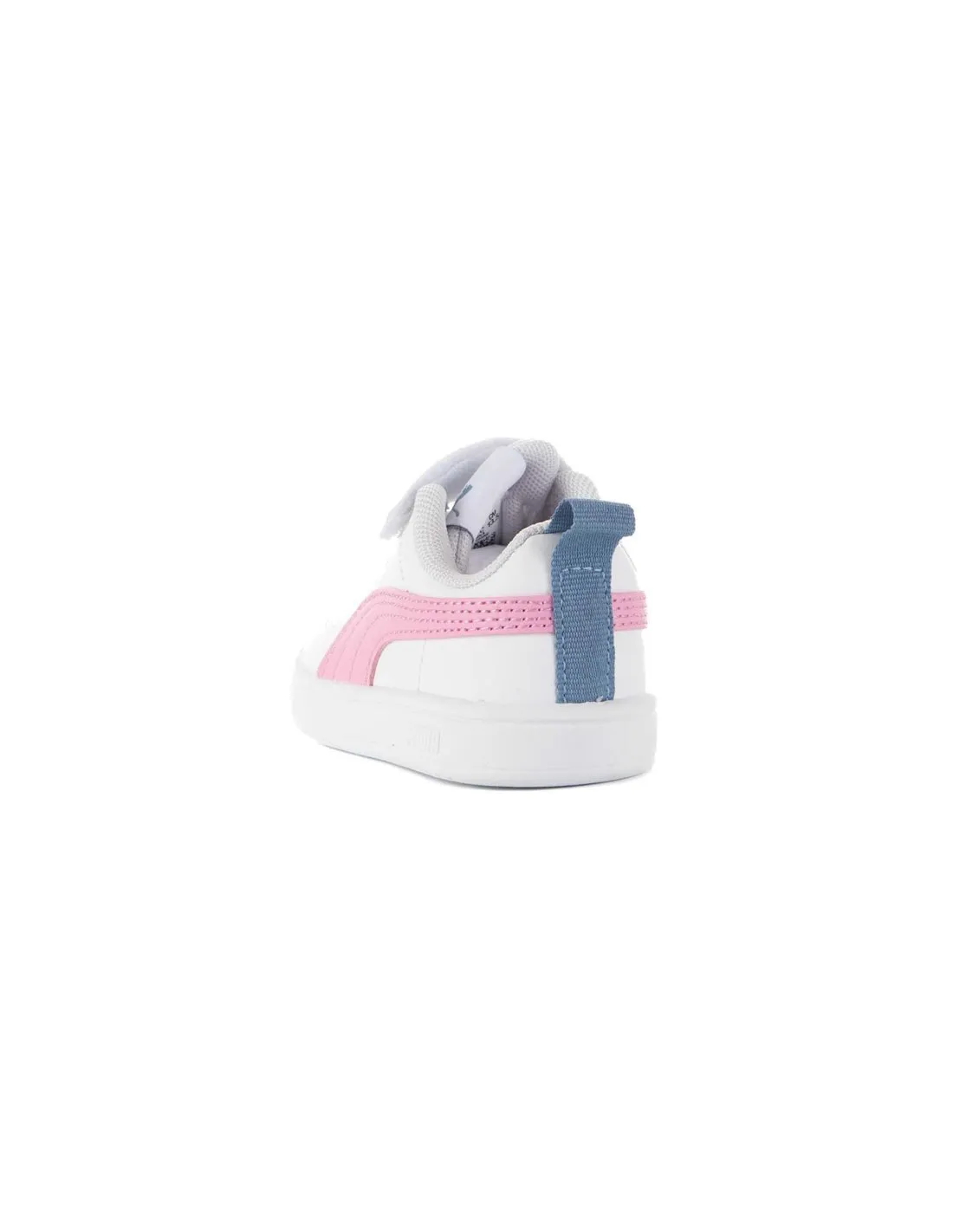 PUMA  ZAPATILLAS BLANCO Y ROSA RICKIE AC+ INF 384314 28 BEBé
