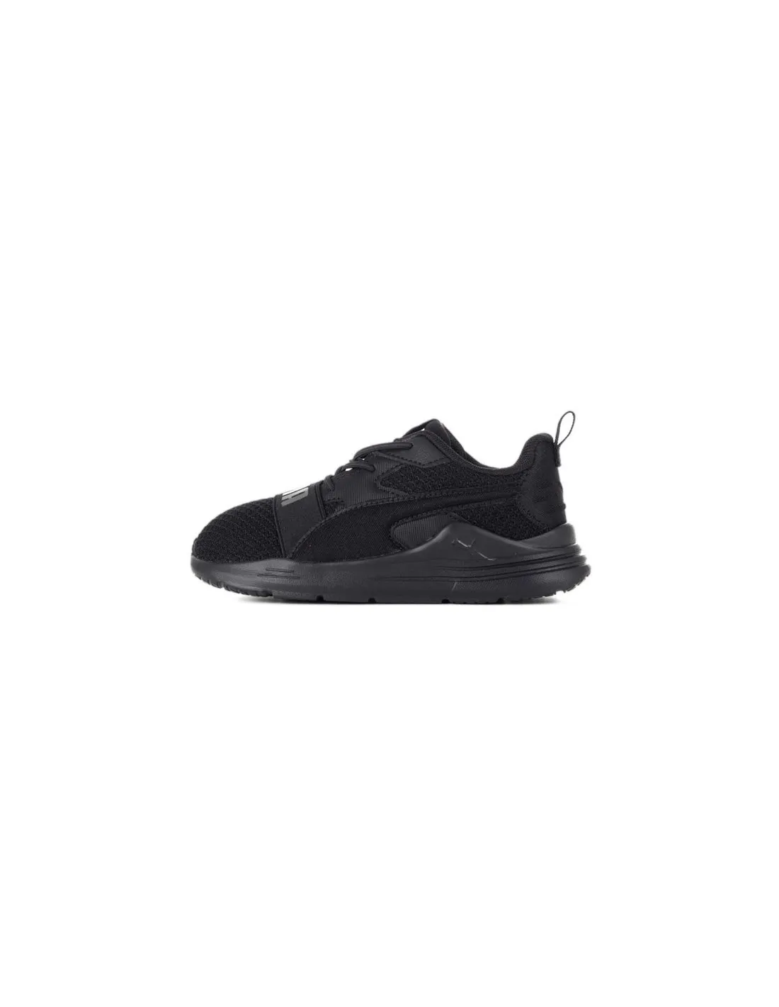 PUMA  ZAPATILLAS NEGRAS WHIRED RUN PURE 390849 01 BEBé 