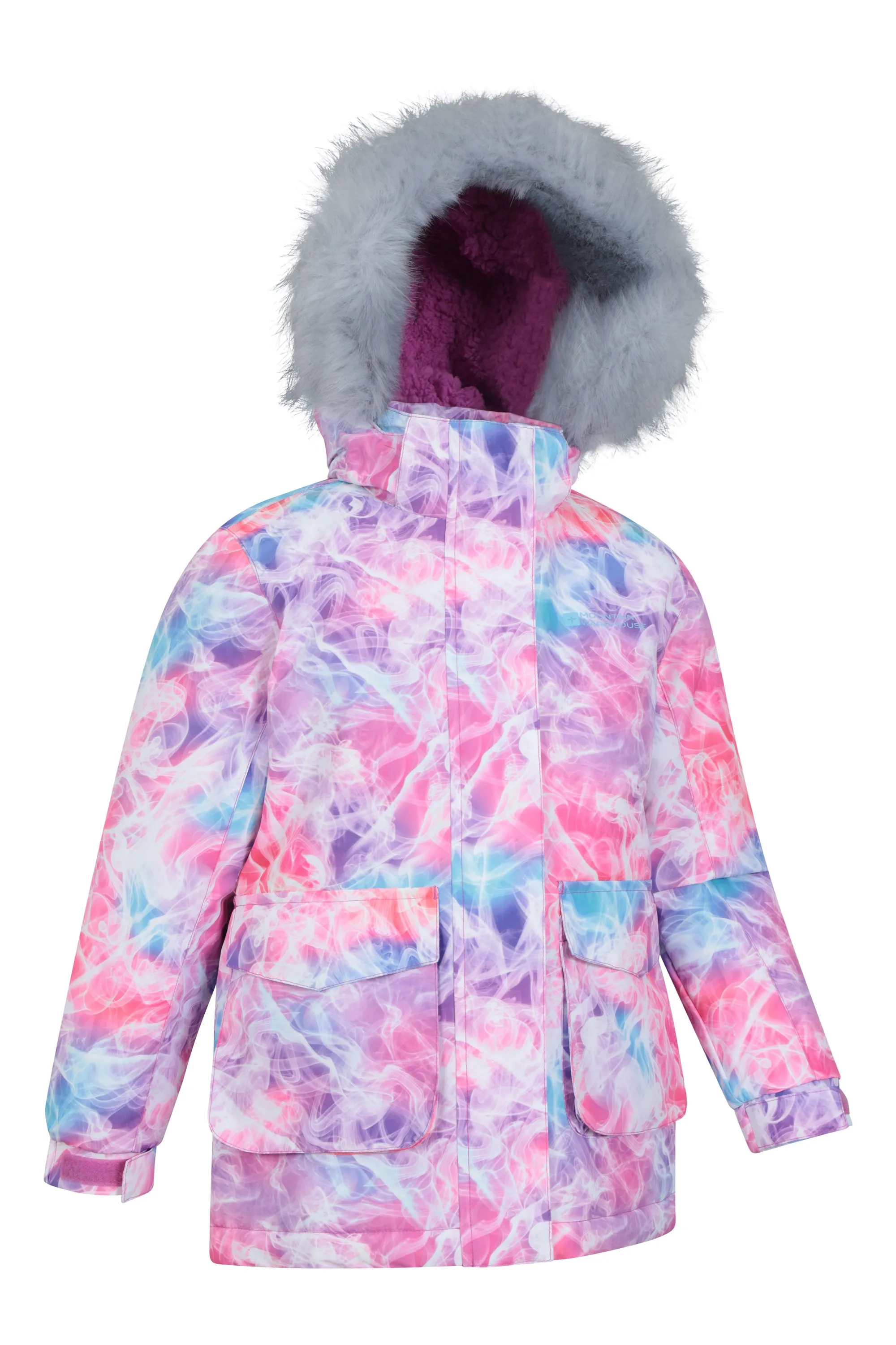 Ranger chaqueta infantil estampada resistente al agua