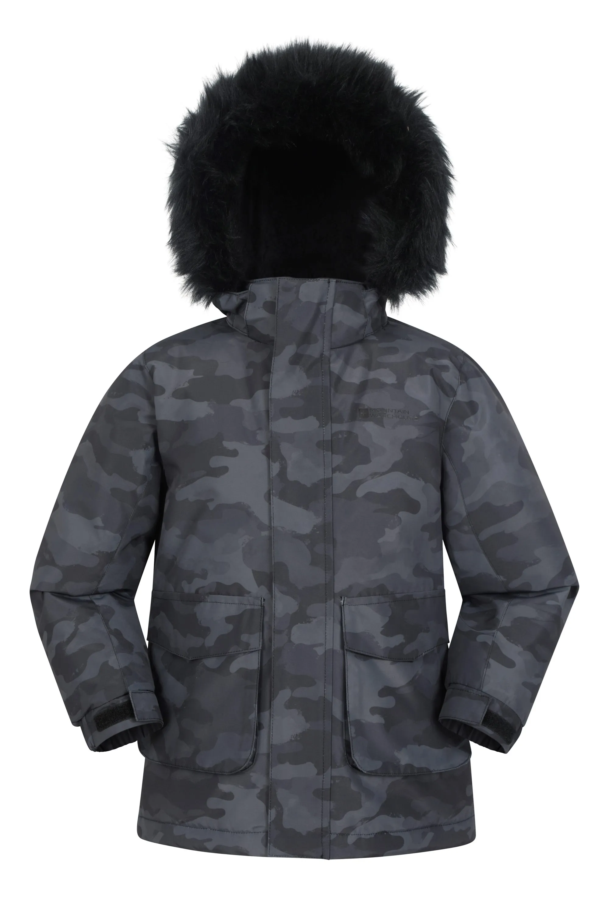 Ranger chaqueta infantil estampada resistente al agua