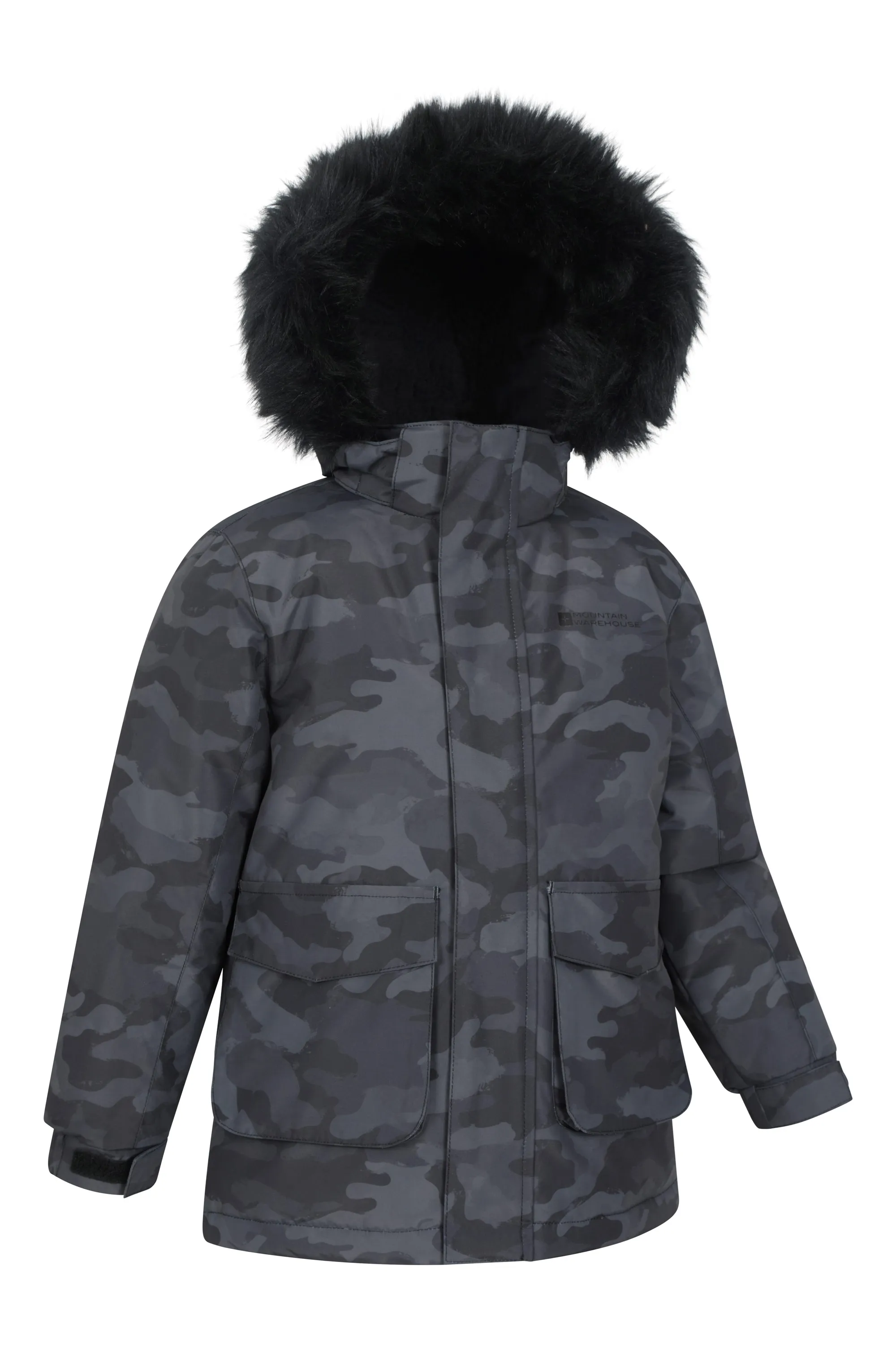 Ranger chaqueta infantil estampada resistente al agua