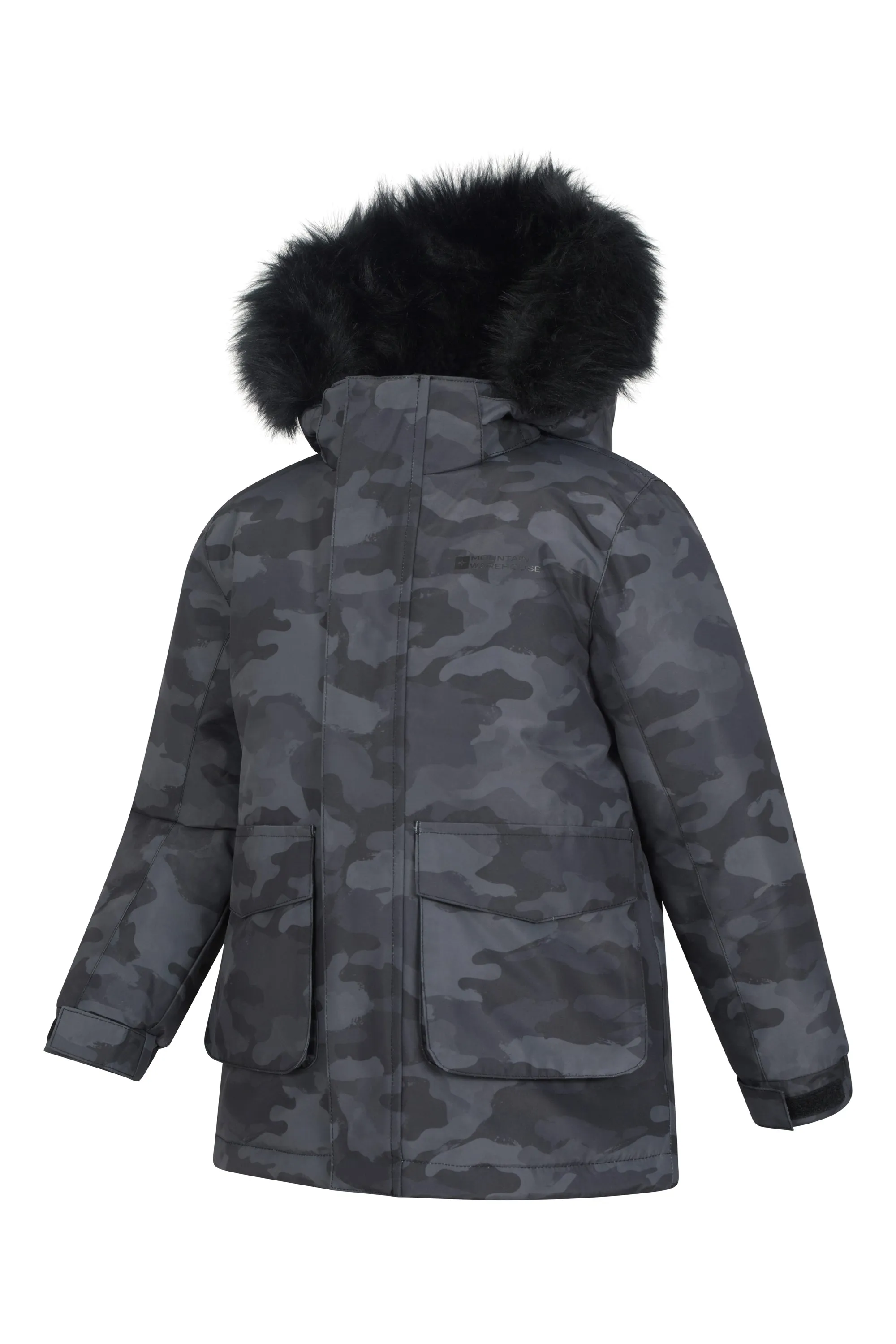 Ranger chaqueta infantil estampada resistente al agua