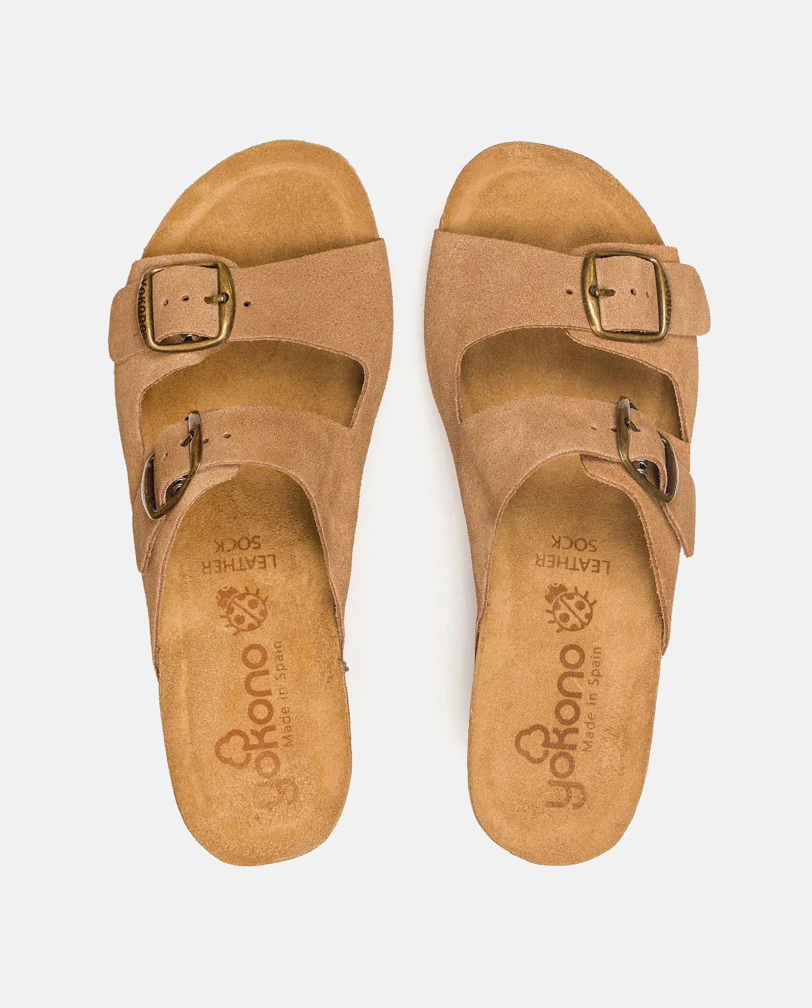 Sandalia de cuña Canela 207tjx marron