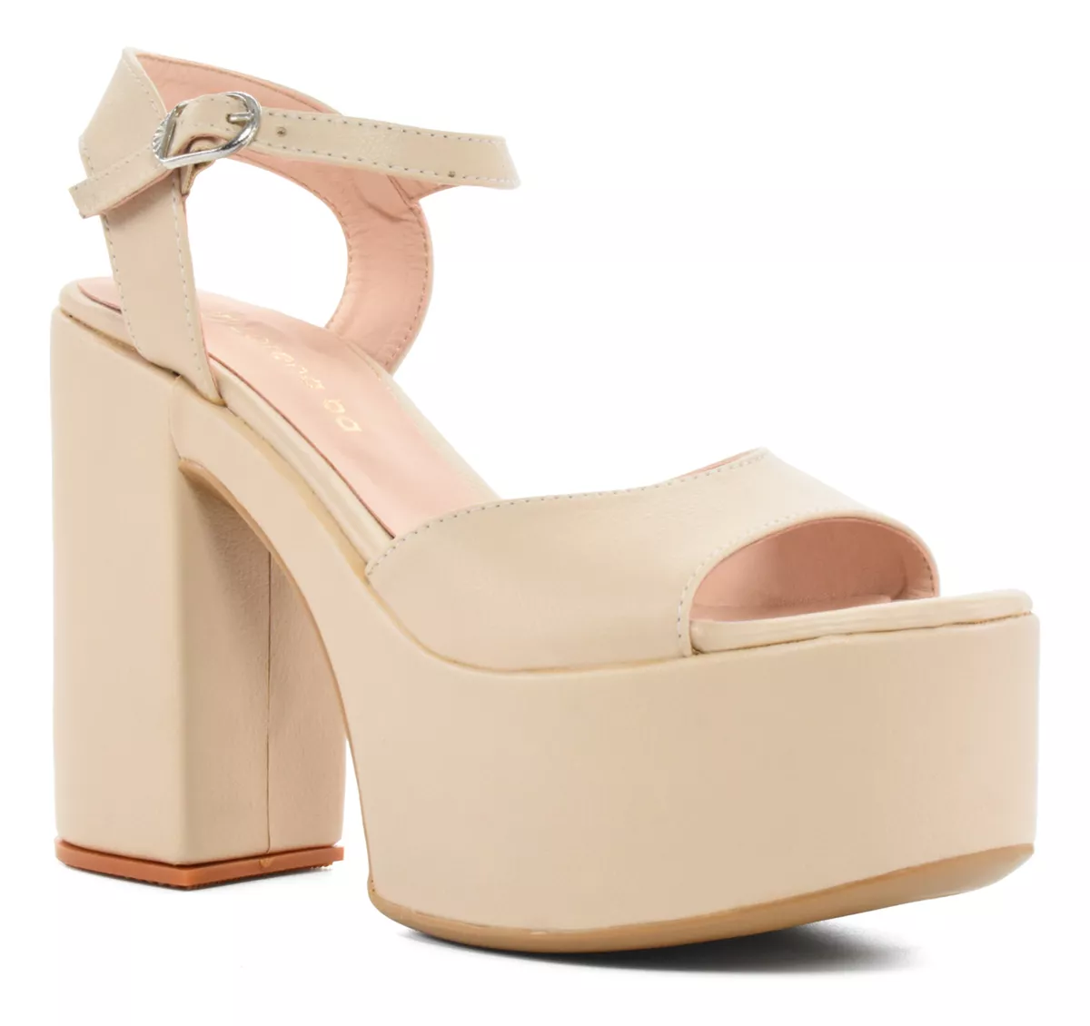 Sandalia Elegante Mujer Fiesta Plataforma Comoda Lorena 1007