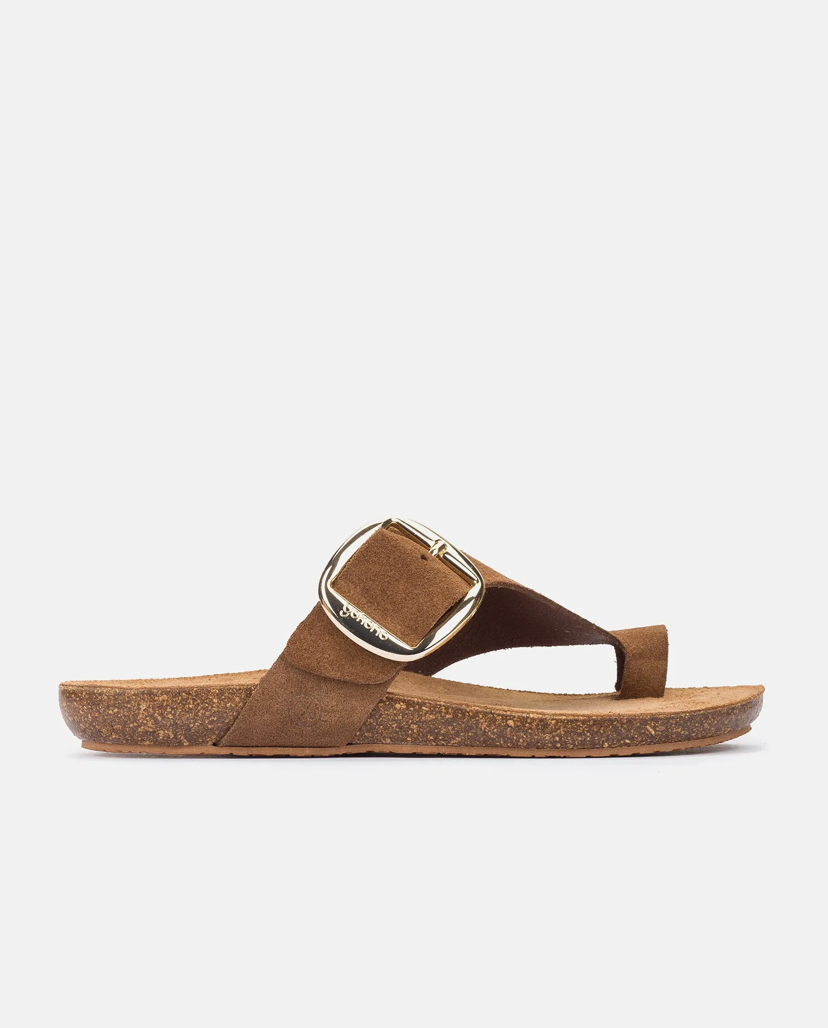 Sandalia plana Ibiza 205 marron