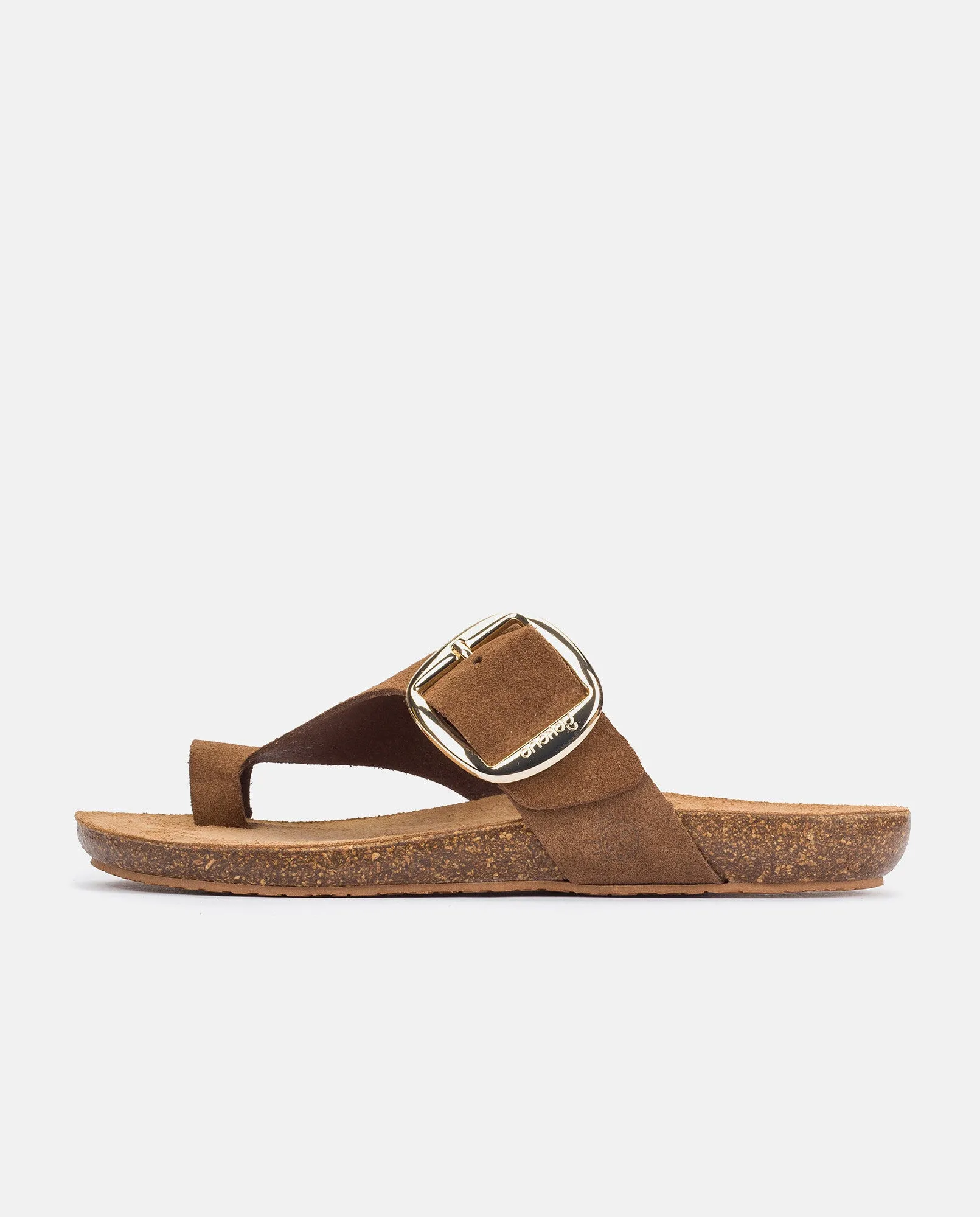 Sandalia plana Ibiza 205 marron
