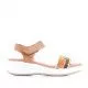 Sandalias cuña Redlove con dibujos geométricos