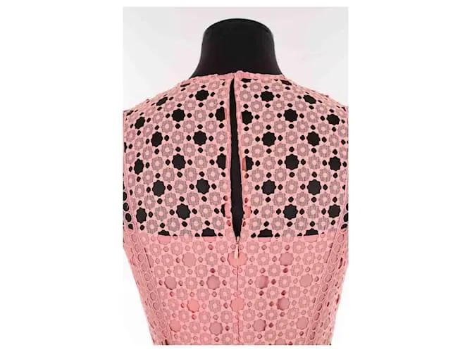 Sandro Vestido de encaje Rosa 