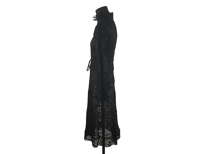 See by Chloé Vestido con encaje Negro 