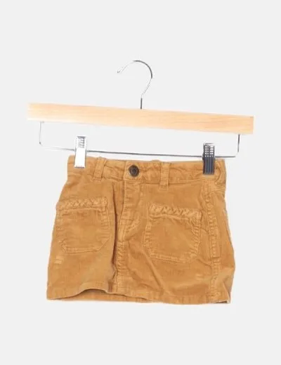 Sfera Falda naranja textura
