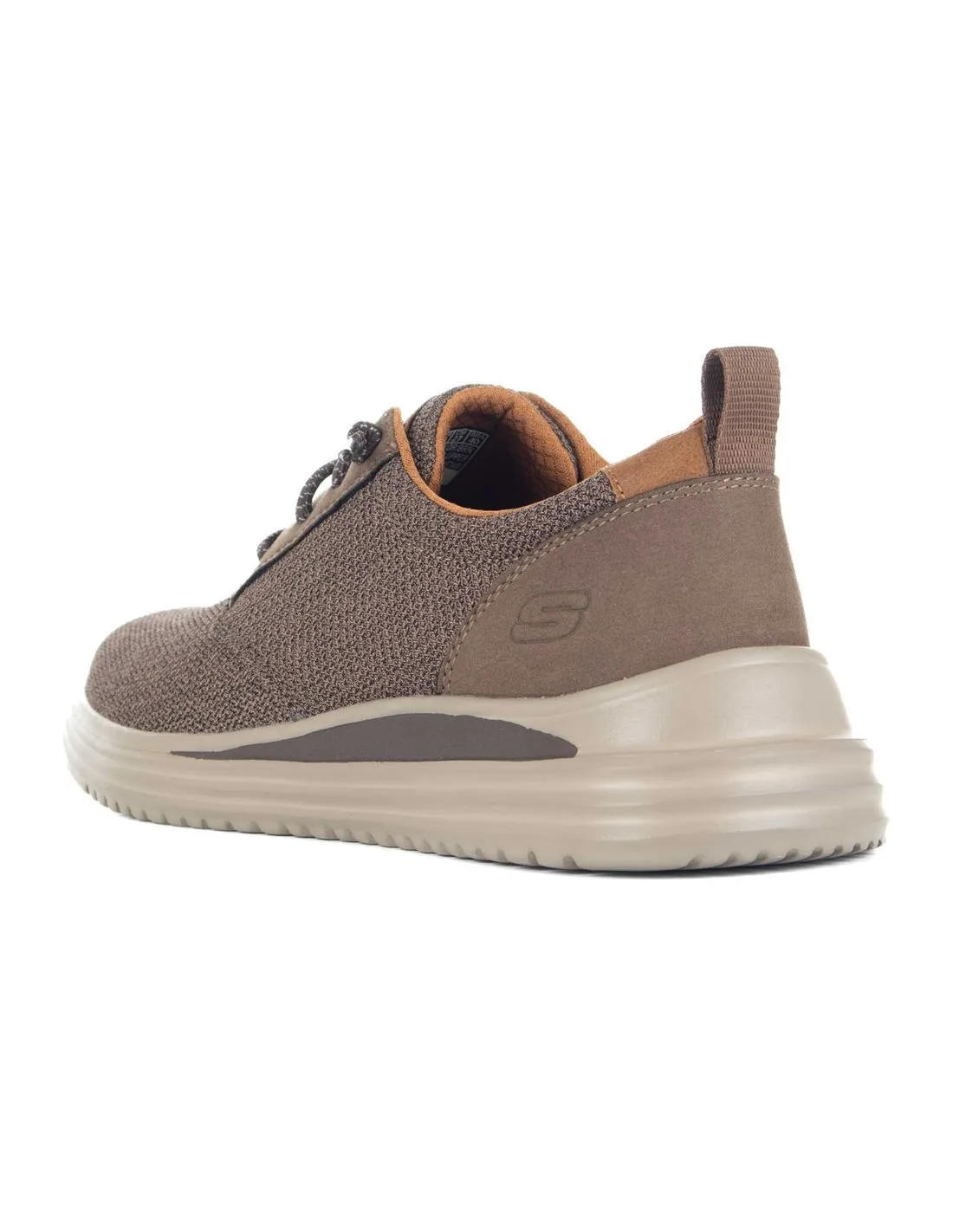 SKECHERS  ZAPATILLAS MARRONES PROVEN GLADWIN 204669/BRN HOMBRE
