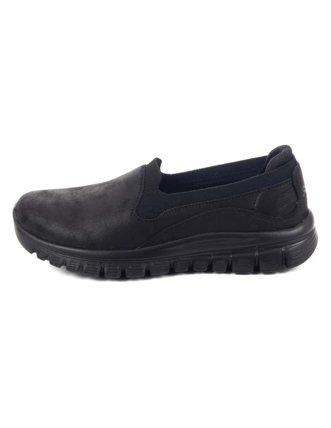 SKECHERS  ZAPATILLAS NEGRAS GRACEFUL LEANING IN 100703 MUJER