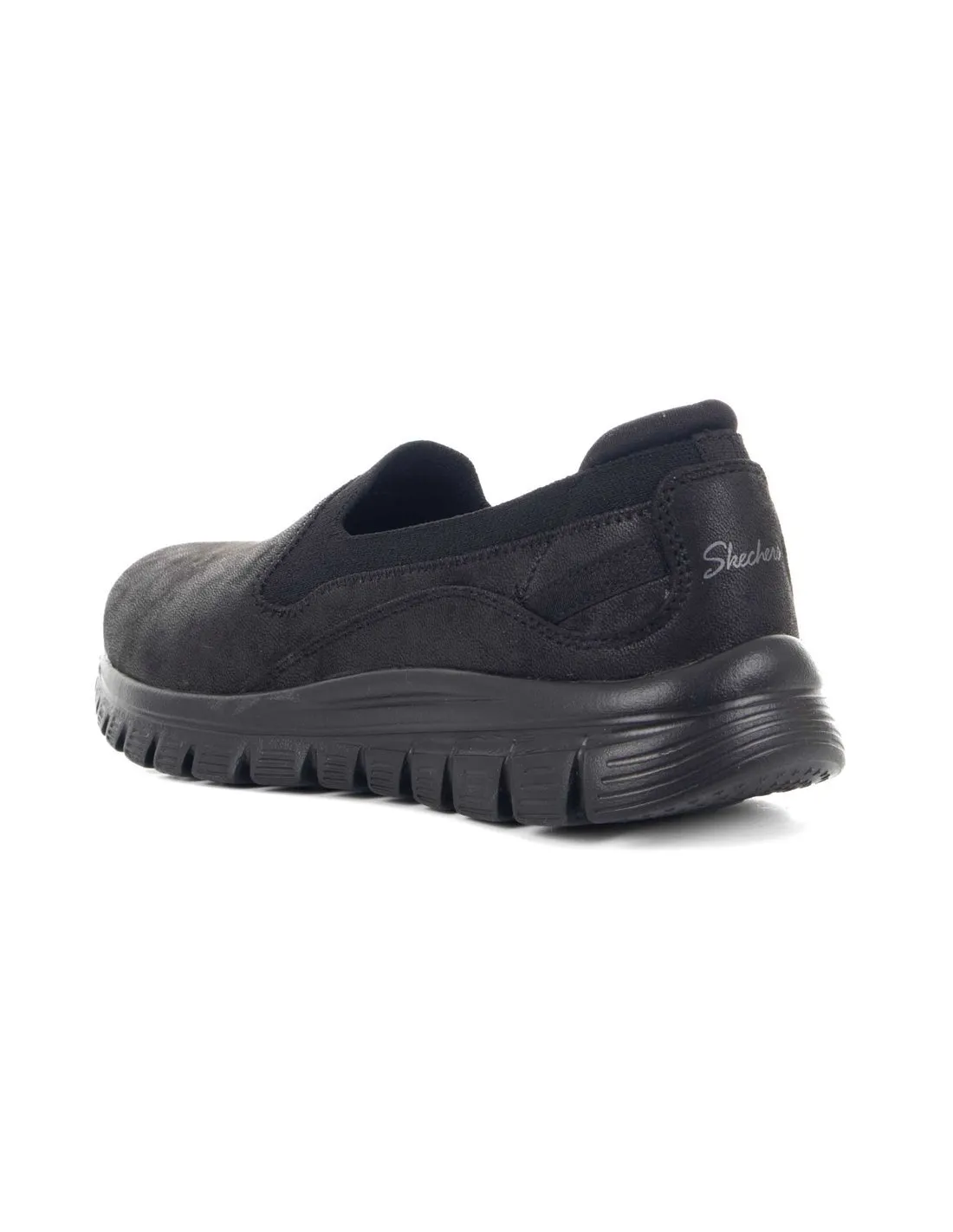 SKECHERS  ZAPATILLAS NEGRAS GRACEFUL LEANING IN 100703 MUJER