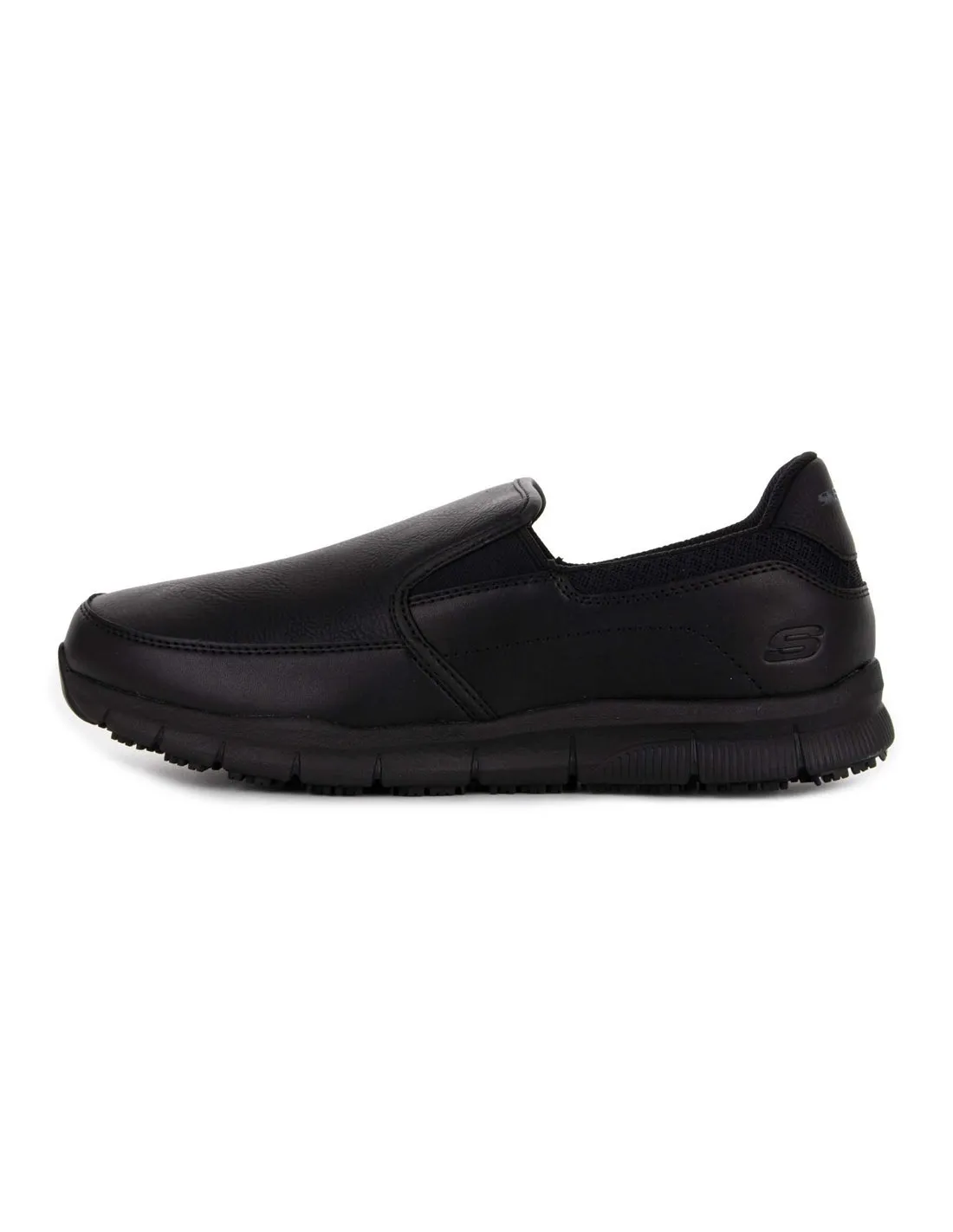 SKECHERS  ZAPATOS NEGROS NAMPA GROTON SKECHERS WORK HOMBRE