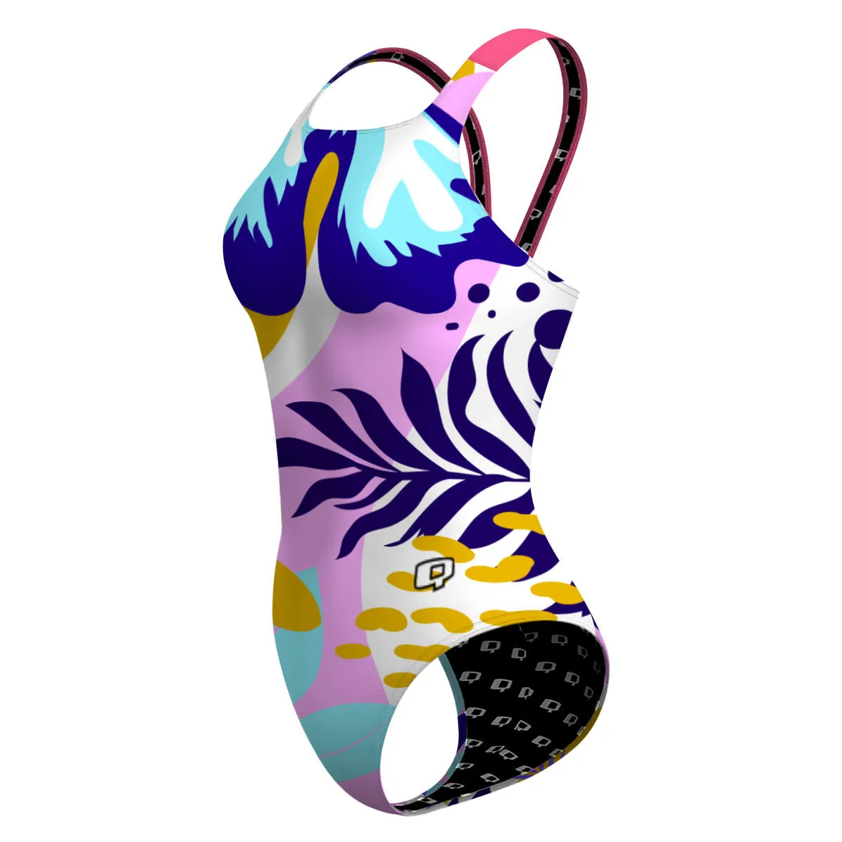 SOFT SPRING  CLASSIC STRAP SWIMSUIT