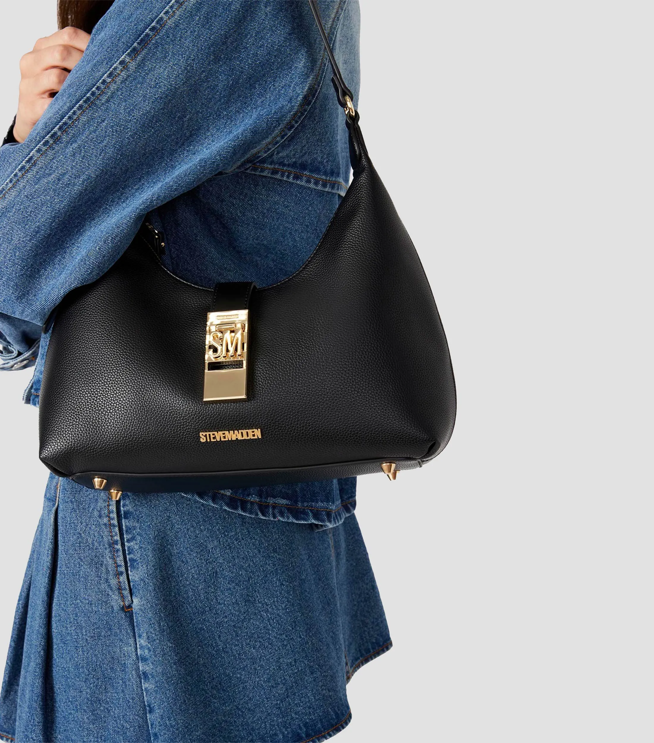 Steve Madden Bolso Hobo Bovie negro Mujer