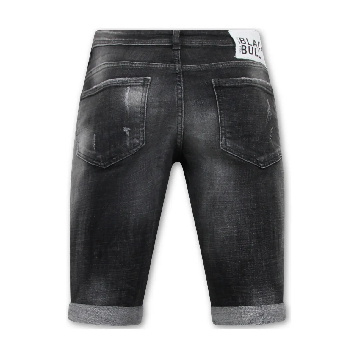 Stonewashed Ripped Short Slim Fit