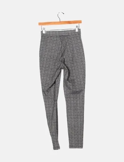 Stradivarius Legging bicolor estampado