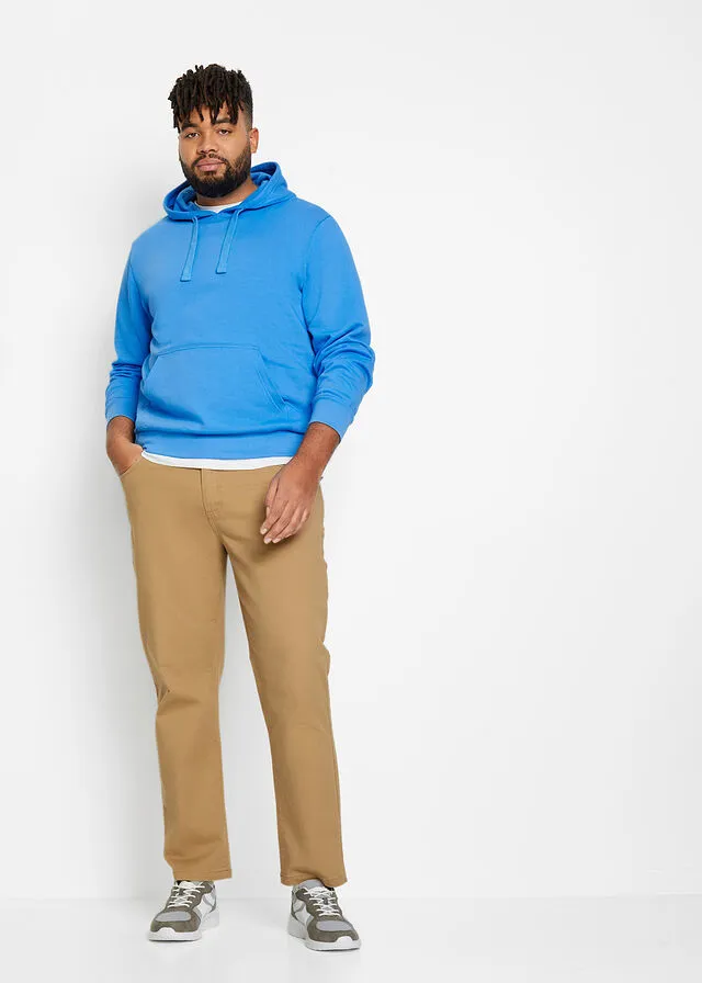 Sudadera con capucha azul brillante