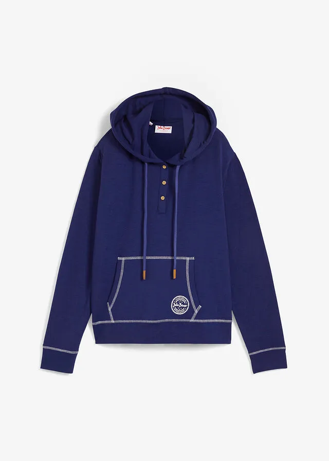 Sudadera con capucha Azul oxford
