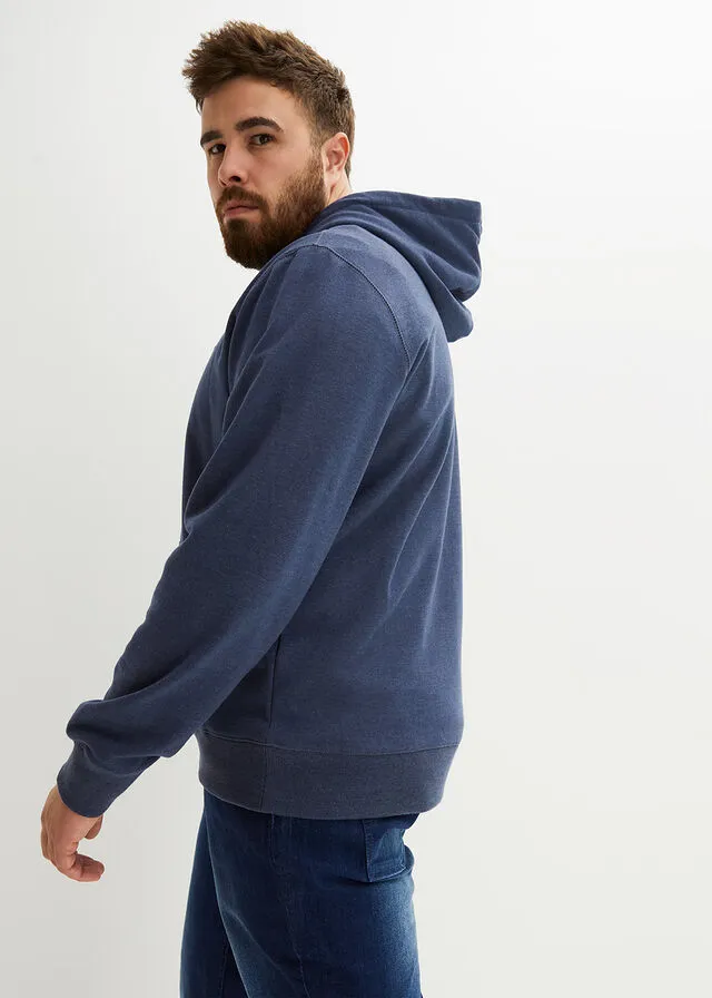 Sudadera con capucha Negro moteado