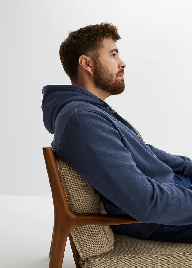 Sudadera con capucha Negro moteado