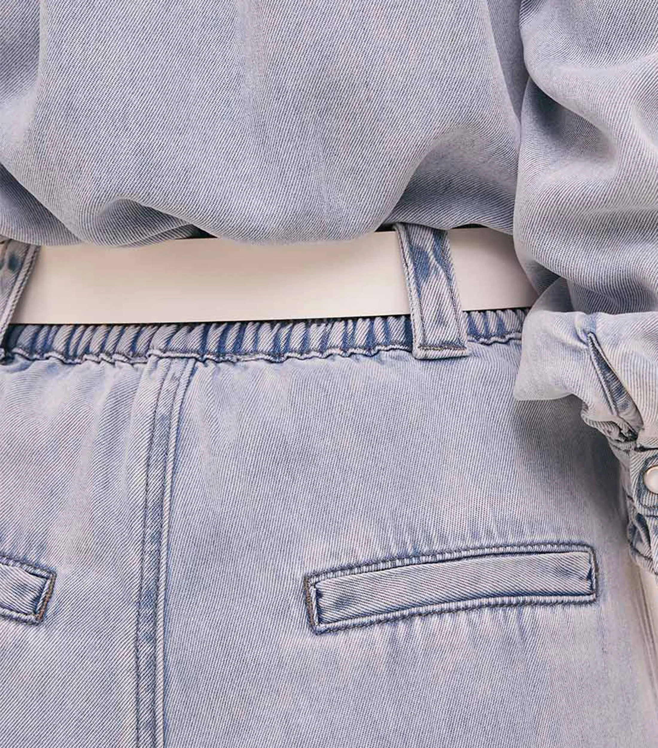 SUNCOO Jeans Wideleg Mujer