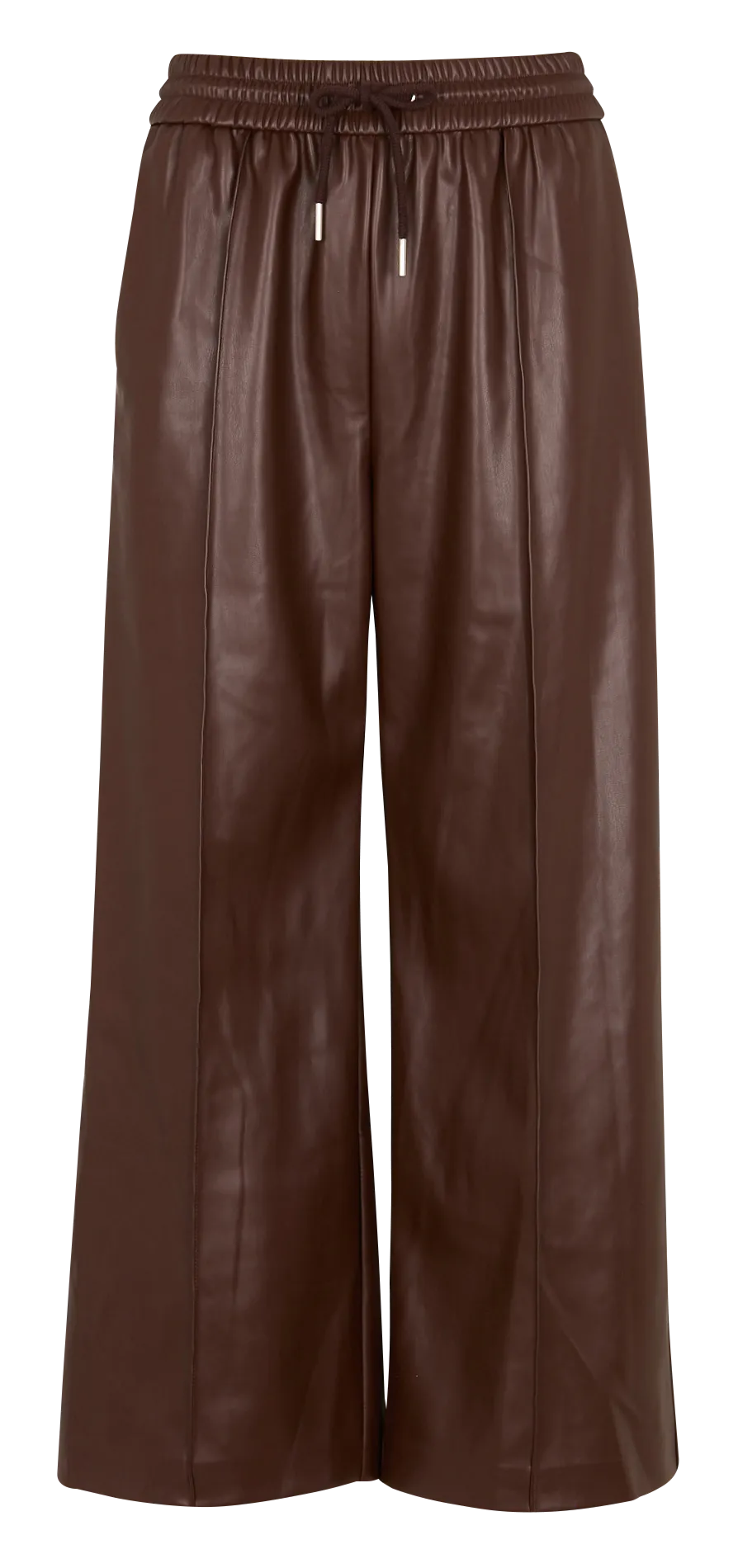SUNCOO JOHAN  PANTALóN ANCHO EN MARRON