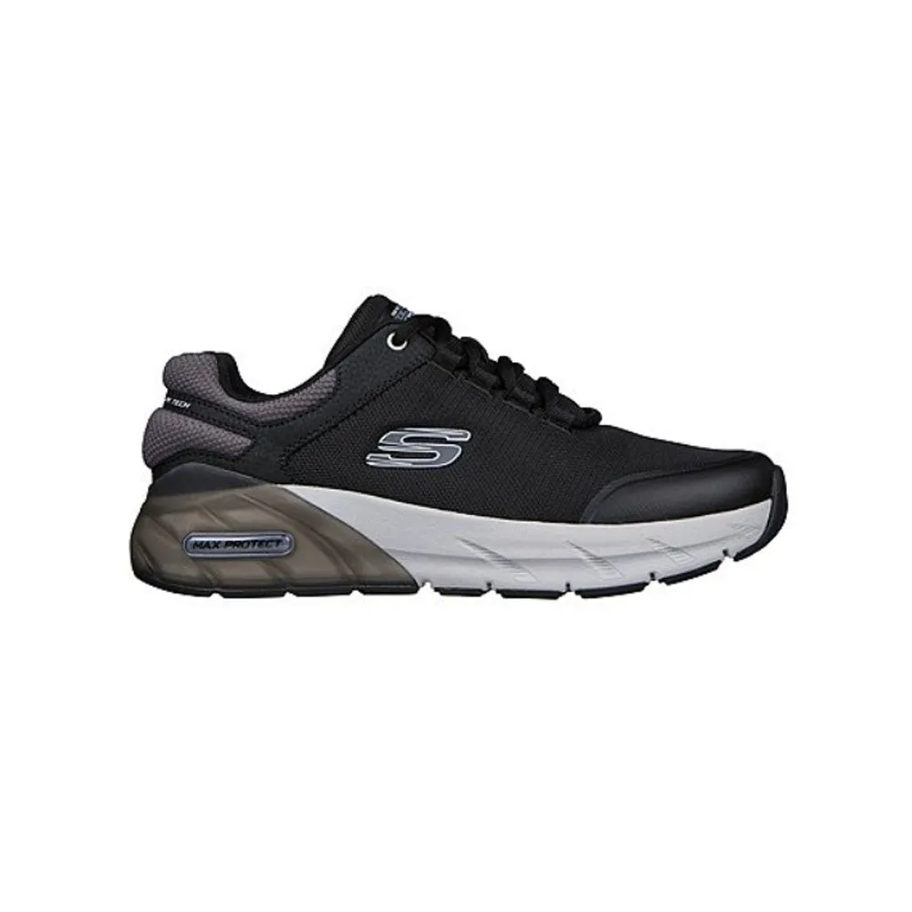 TENIS HOMBRE SKECHERS MAX PROTECT  NEGRO